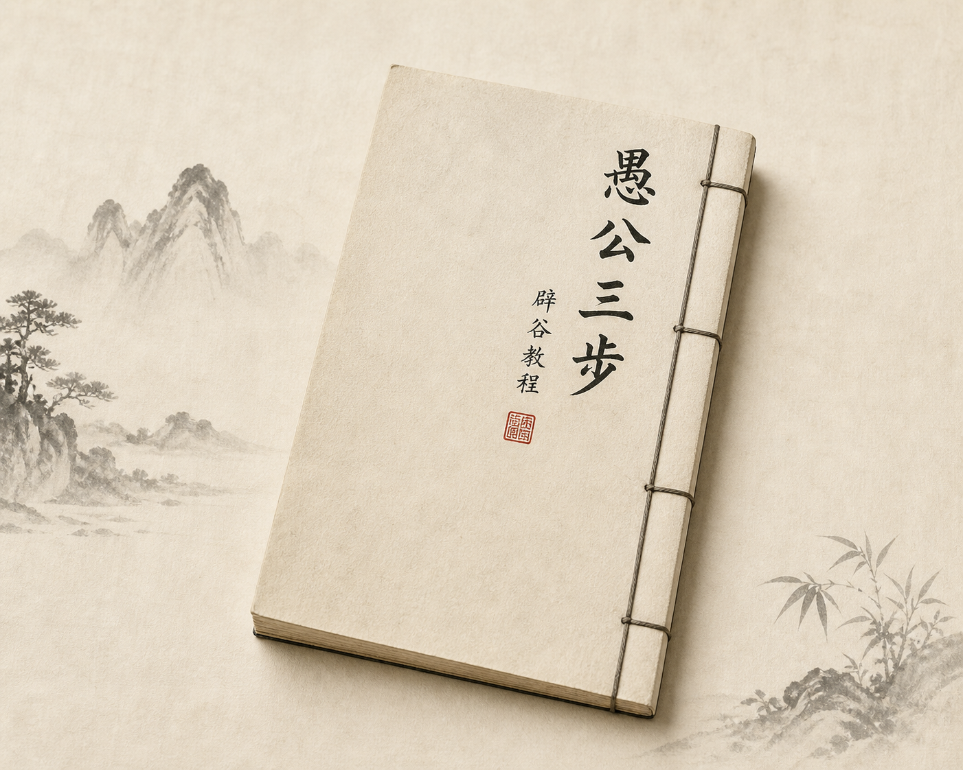 愚公三步辟谷教程古书封面
